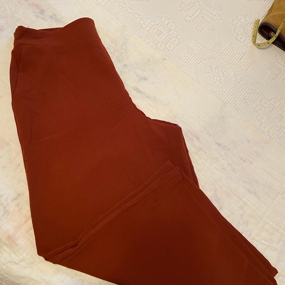 Nine West Cropped Wide Leg Pants XL